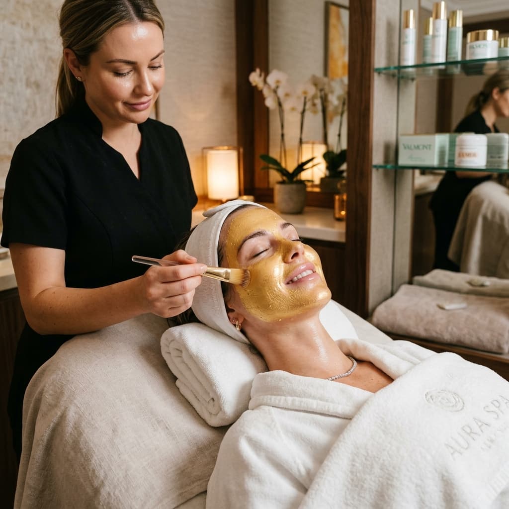 Gold Facial Treatment — Nexa Salon