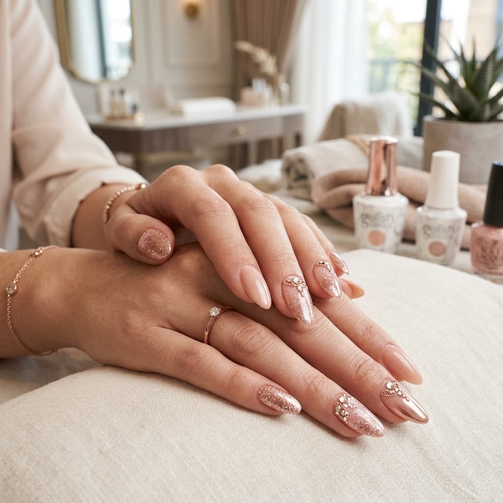Gel Nail Art — Nexa Beauty Salon Silvassa